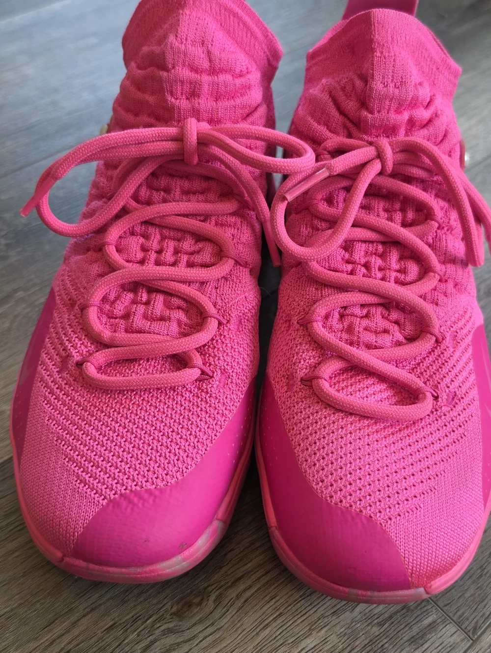 Nike Zoom KD 11 Aunt Pearl Pink Sneakers 7Y LE Breast Cancer 8.5 Women's